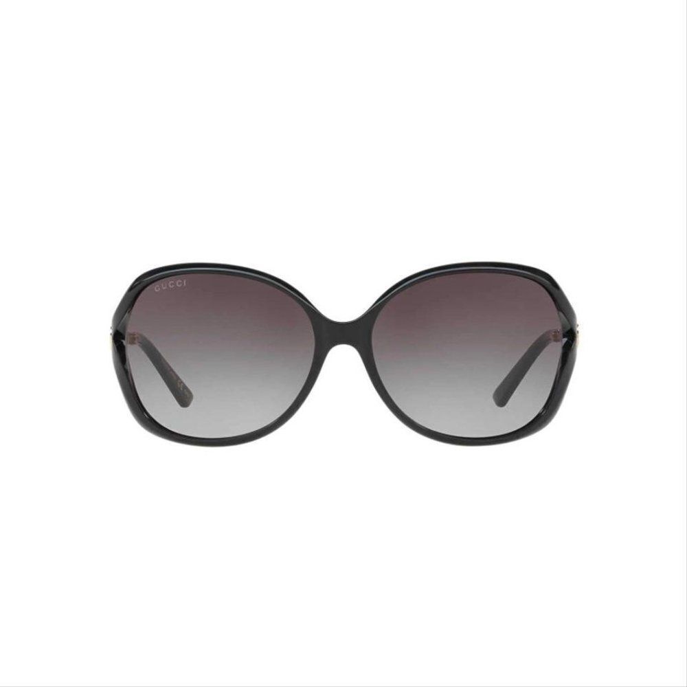 Gucci Sunglasses Black grey Unisex Original GG0076S 002 - Picture 2 of 4